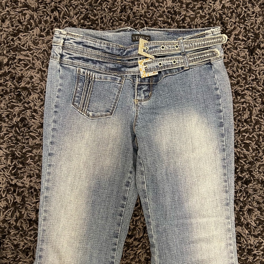 Venus Early 2000s Low Rise Flare Jeans